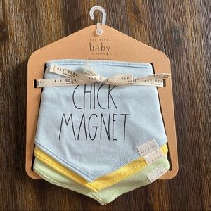 Rae Dunn Baby Cotton Bib Bandana
